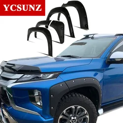 Wielbogen Spatbordverbreders Spatborden Voor Mitsubishi L200 Triton MV 2019 2020 2021 2022 2023 Ram Strada Strakar Dubbele Cabine