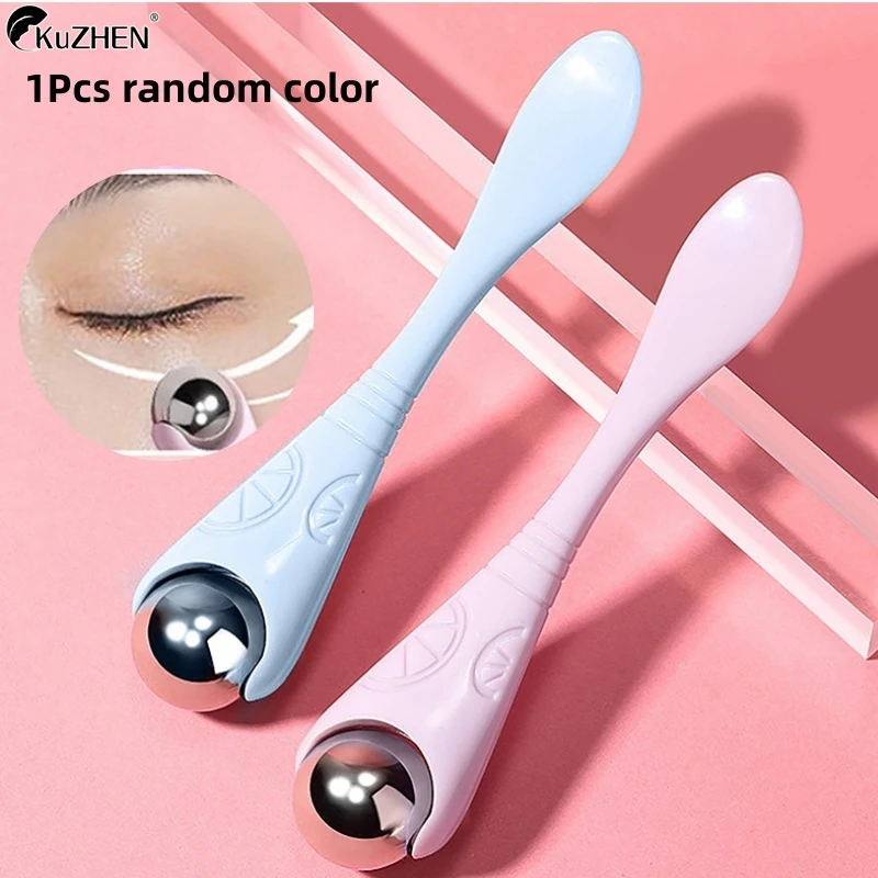 1Pcs Roller Eye Massage Stick Dual Head Dual-use Eye Massage Eyes Care Stick Cream Applicators Essence Introduction Stick Tool