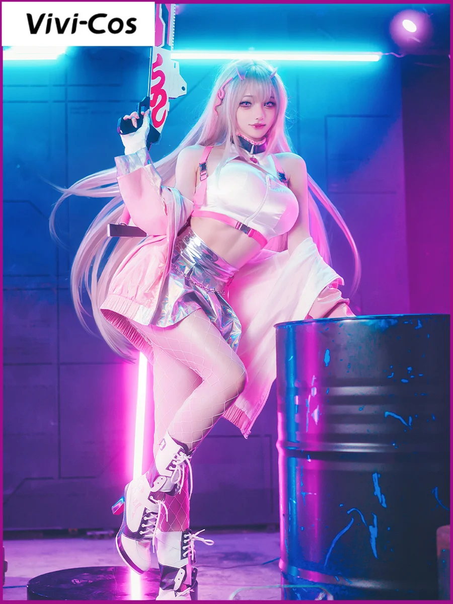 

Vivi-Cos Game NIKKE The Goddess Of Victory Viper Cool Sexy Pink Cosplay Women's Costume Activity Party Role Play New XS-XL