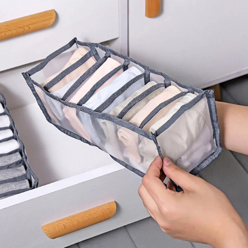 Underwear Bra Organizer Storage Box Panties Socks Storage Boxes Wardrobe Clothes Organizer Drawers Separator Boxes