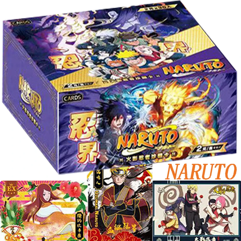 

Anime NARUTO Collection Cards for Kids Haruno Sakura Uchiha Sasuke Battle Action Handsome Moment Close Up Cards Table Toys Gifts