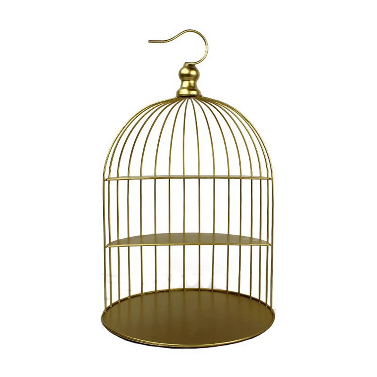 Bird Cage Cake Stand,3- Tier Metal Bird Cage Cupcake Cake Stand,Dessert Display Stand for Cupcake Pastry,Cake Storage