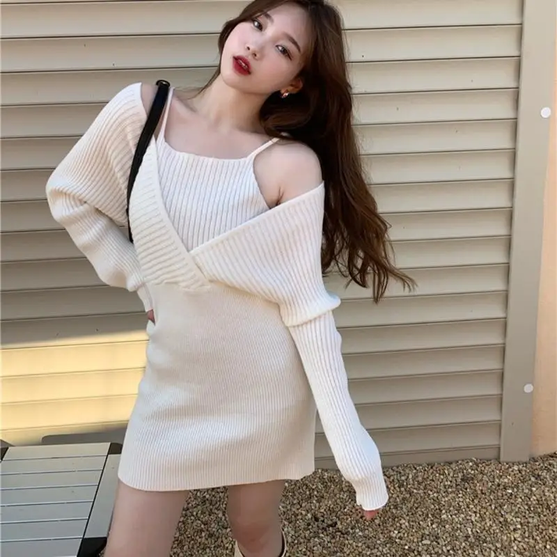 l38e-sexy-bodycon-dress-for-women-long-sleeves-dress-stylish-knitted-dress