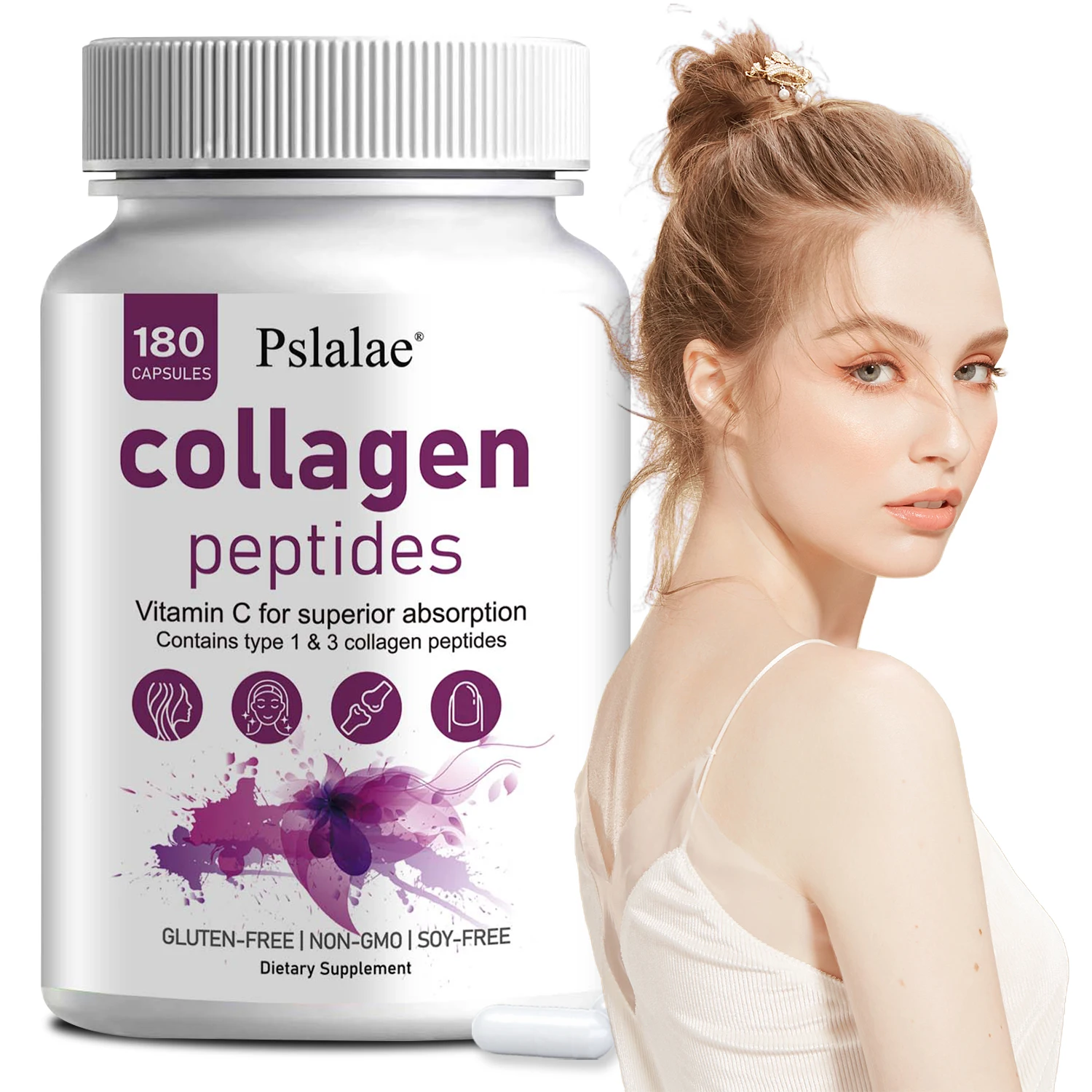 Collagen Peptides - Anti-Aging, Hair, Skin, Nails, Digestion and Joint Support, Made in The USA