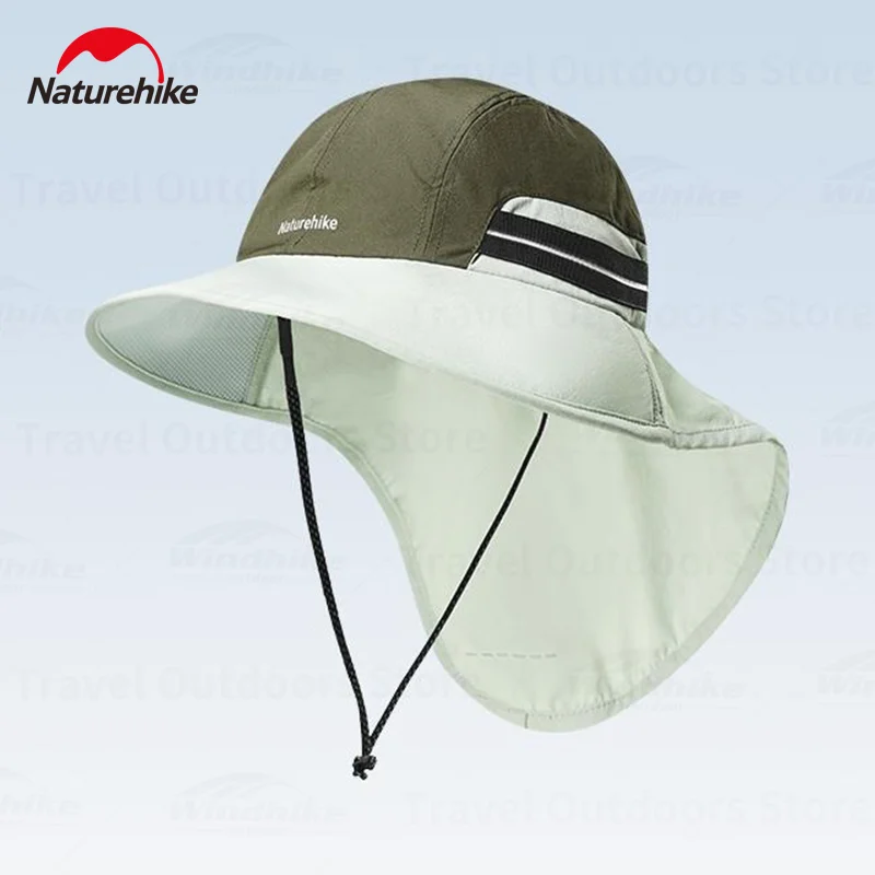 Naturehike Lightweight Sunscreen Large Brim Hat Hiking Climbing Outdoor Riding Camping Hiking Fishing Breathable Sun Hat