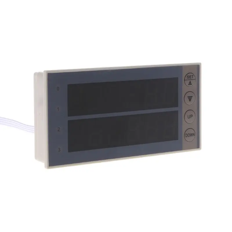 PLC Display & Transmission Parameters Display Board Simple Text 2 Rows D100 D114