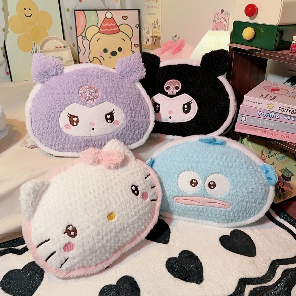 

Очень мягкие плюшевые игрушки Sanrio, мягкая подушка Hello Kitty My Melody Cinnamoroll, удобная плюшевая игрушка, приятные плюшевые подарки
