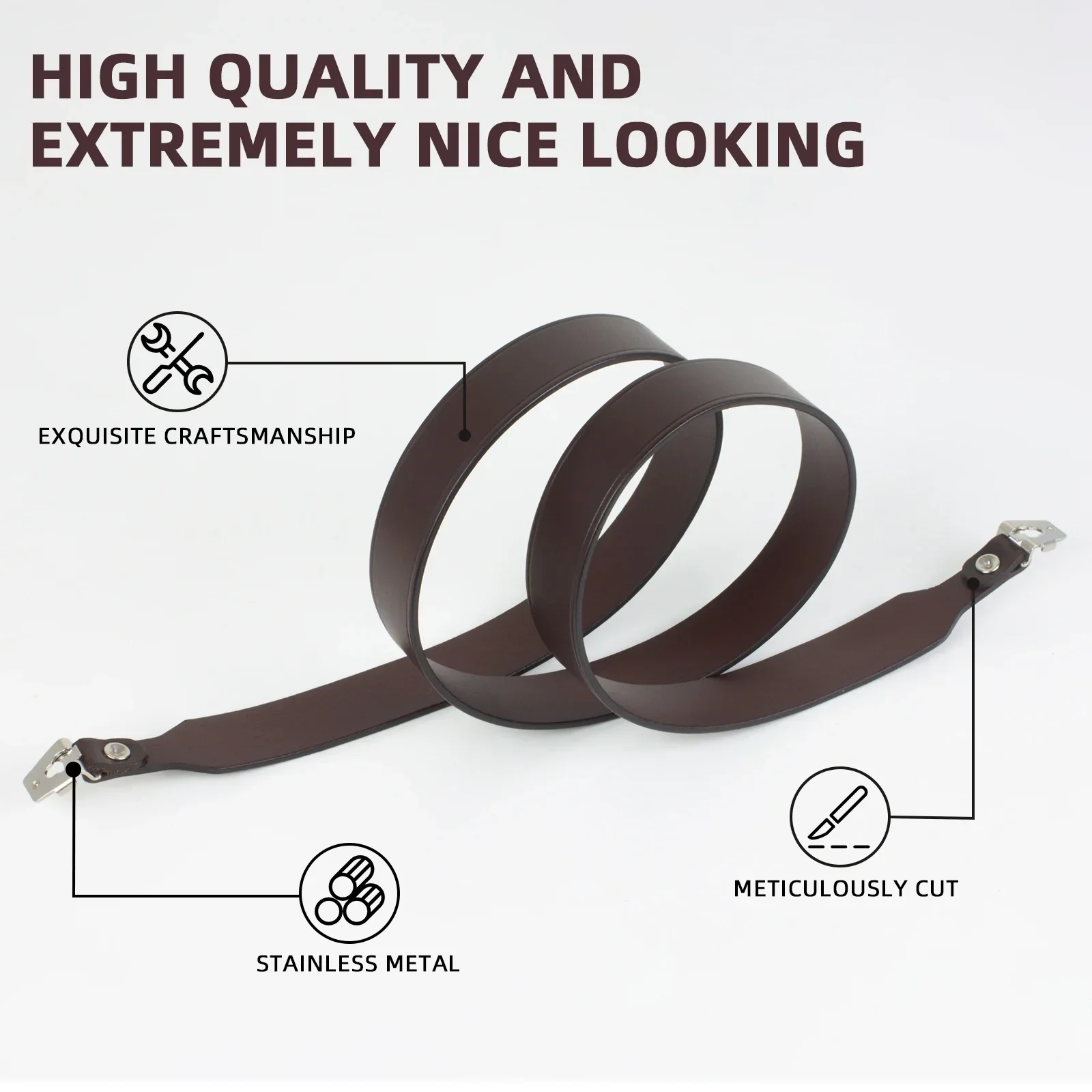 العلامة التجارية الجديدة Mamiya M645 1000S C220F C330 C330S 35 مللي متر واسعة جلد طبيعي حزام الكتف المهن كاميرا التصوير اكسسوارات