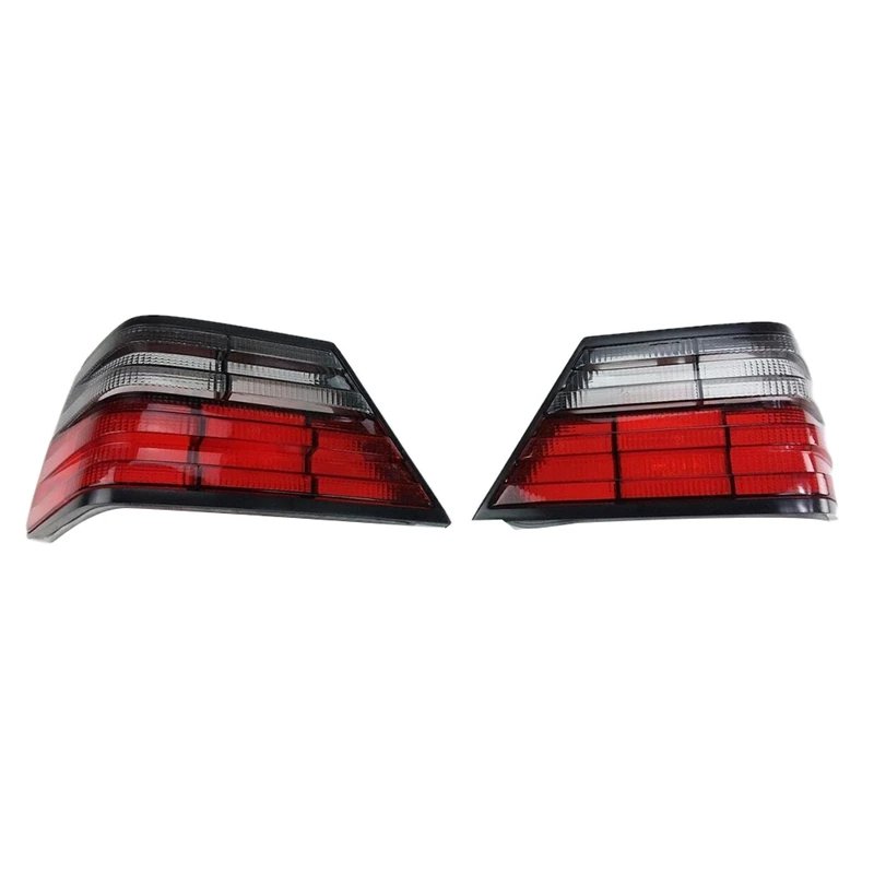 

1Pair Car Rear Tail Light Lamp Red+Smoke For Mercedes-Benz E-Class W124 E 180 E200 1986-1995 A1248206164 A1248204266