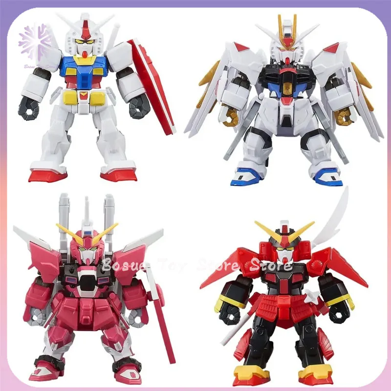

GUNDAM Blocks Block Cross Buildings Gift For Boy Fighter Justice GUND Rx-78 Mighty Strike Freedom Gundom Desktop Ornament Model