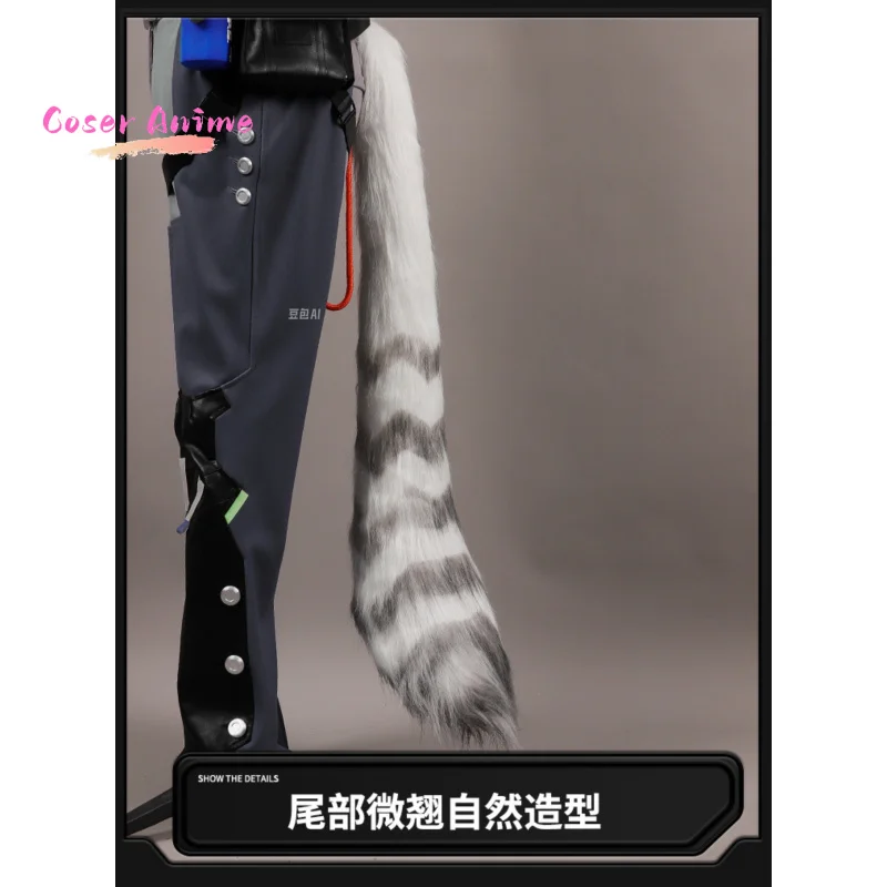 زي Zenless Zone Zero التأثيري لعبة Seth Lowell زي حفلة الهالوين للنساء والرجال دعائم الكرنفال