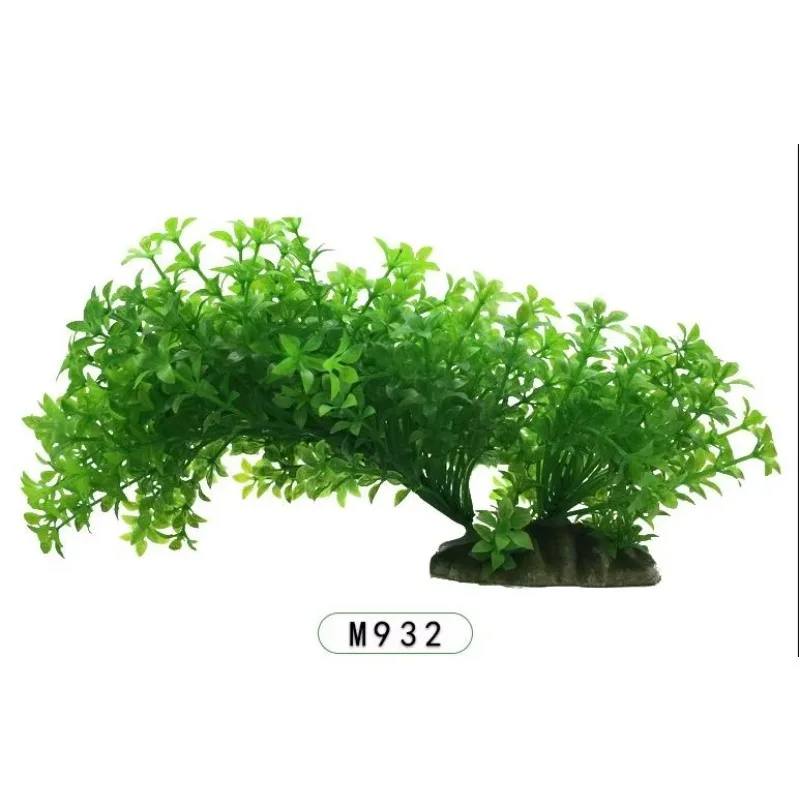 10pcs Simulation Plants Aquatic Supplies Fish tank Landscape Decoration Aquatic Aquarium Plants Plastic Flowers Sea Grass