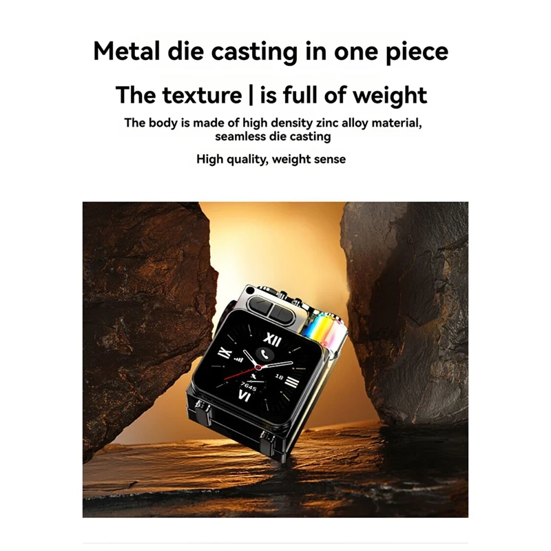 

2 шт. Bluetooth-динамик со светодиодным дисплеем RGB-подсветкой поддерживает TF-карту, календарь, синхронизация погоды для улицы и игр-ABFB