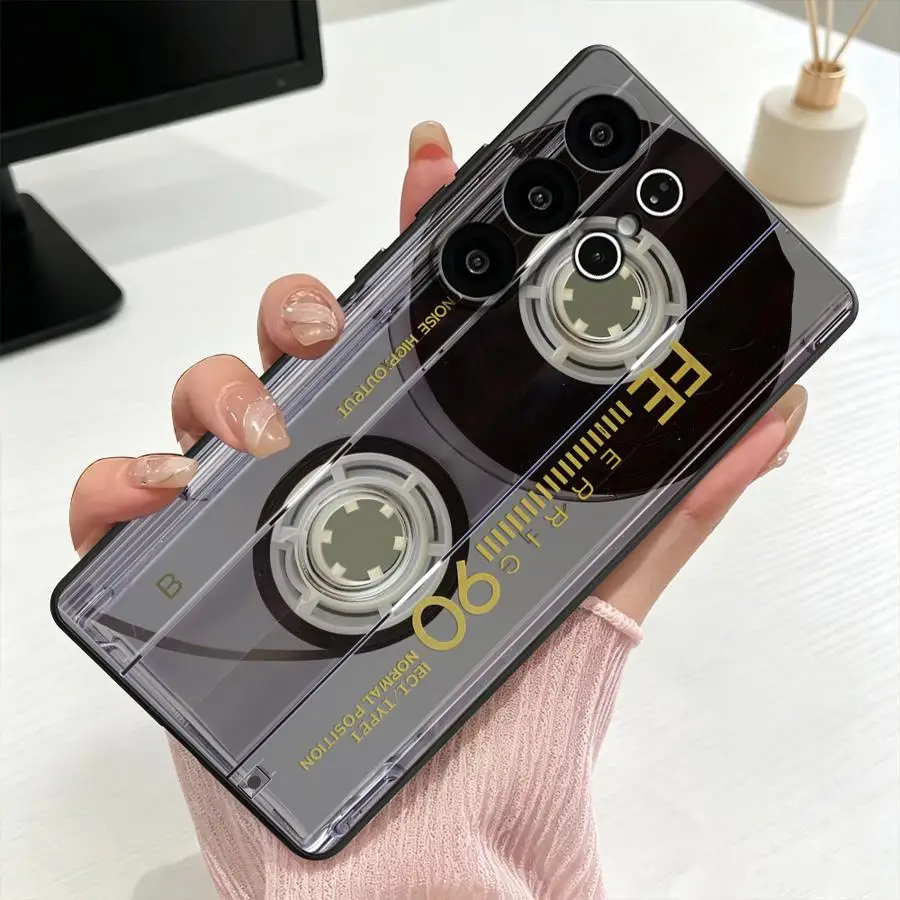 Boombox Case for Samsung Galaxy S26 Ultra S25 Plus S21 FE S10 S9 S23 S25+ S26+ Note 20 8 9 10 S24+ S20 S24 Phone Cover