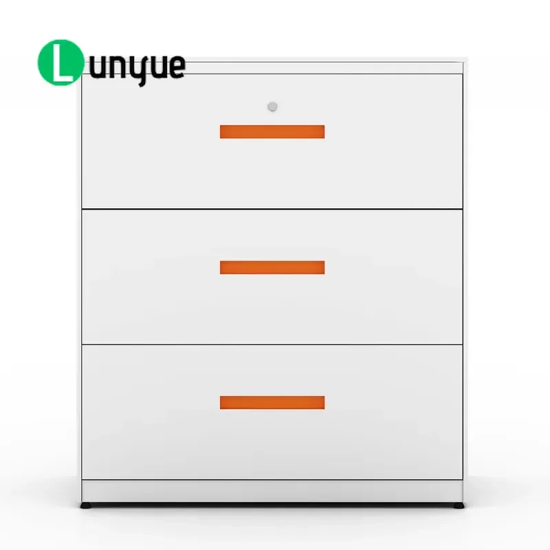 Slim Office Hanging File Cabinet Metal Storage Organizer for Documents A4 Paper Home Workplace Space Saving Durable