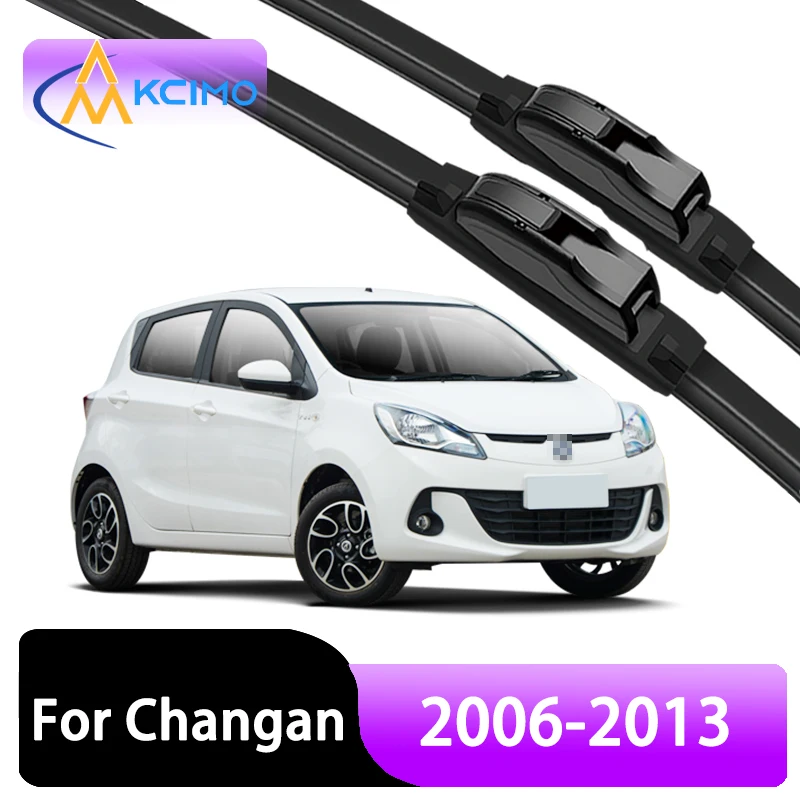 

2Pcs/set Front Windshield Wiper Blade For Changan BenBen 2006-2013 Chana BenBen All-Weather Car silent Wiper Blades