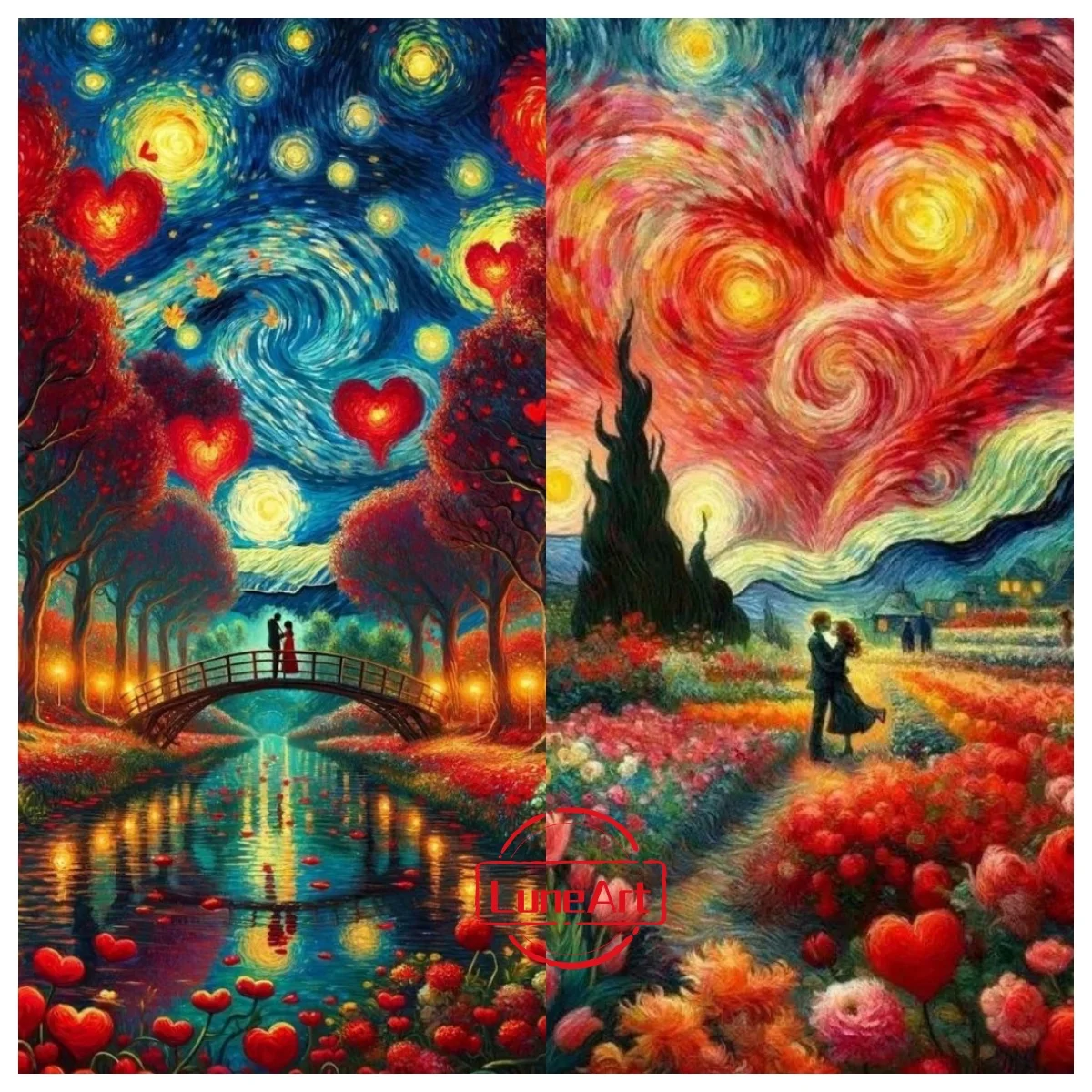 

DIY краска по номерам: Звездная ночь Ван Гога - набор раскрасок для начинающих, идеально подходит для подарка или домашнего декора с ручной росписью