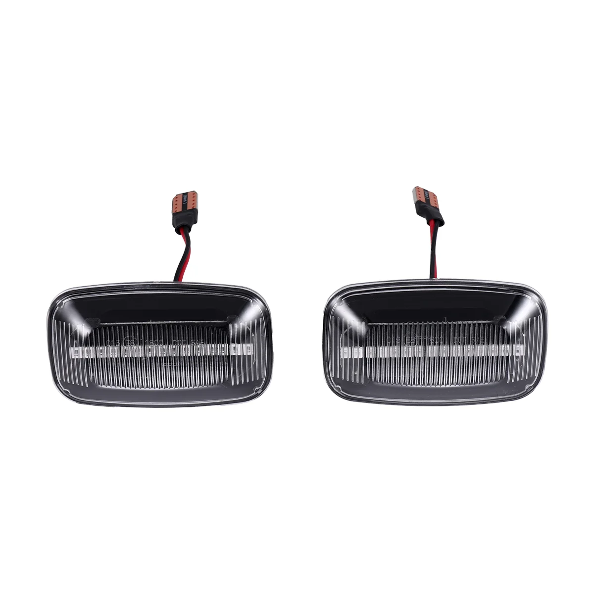Classic 2Pcs Car Dynamic LED Side Marker Light Turn Signal Light for Toyota Land Cruiser 70 80 100 Series