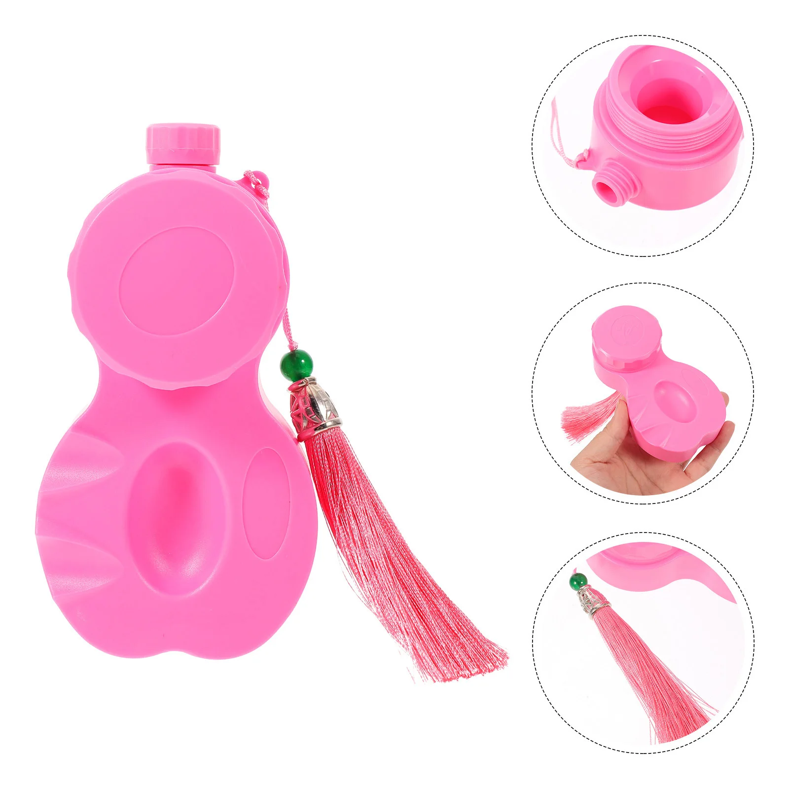 

Portable Covered Inkstone Sealed Ink Tray Lid Beginner Student Calligraphy Practice Ink Dish Brush Pen Rest Holder Chinese