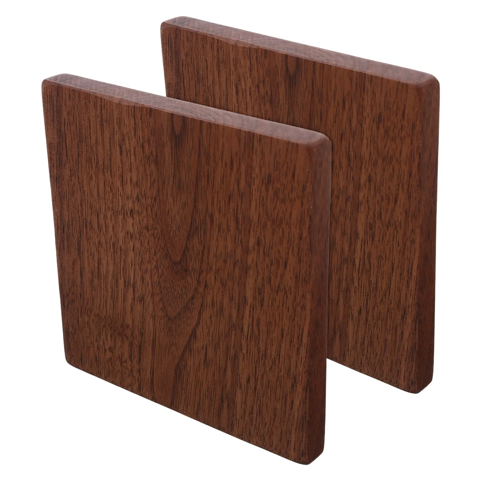 

2Pcs Walnut Wood Carving Blank 10x10cm Thick Hardwood Block Easy to Carve Natural Grain Unfinished for Woodworking Crafts