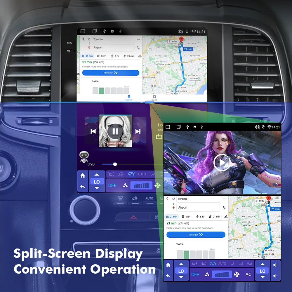 EBILAEN-Radio Multimedia con GPS para coche, Radio con Android 12, estilo Tesla, 2 Din, para Renault, Samsung SM6, Talisman, Koleos, Megane 4, 2017-2019