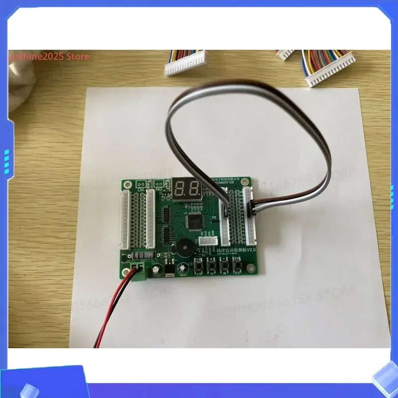 for 30 Ways Wire Testing Harness Continuity Cable Data Connector Sequence Comprehensive Detection Module