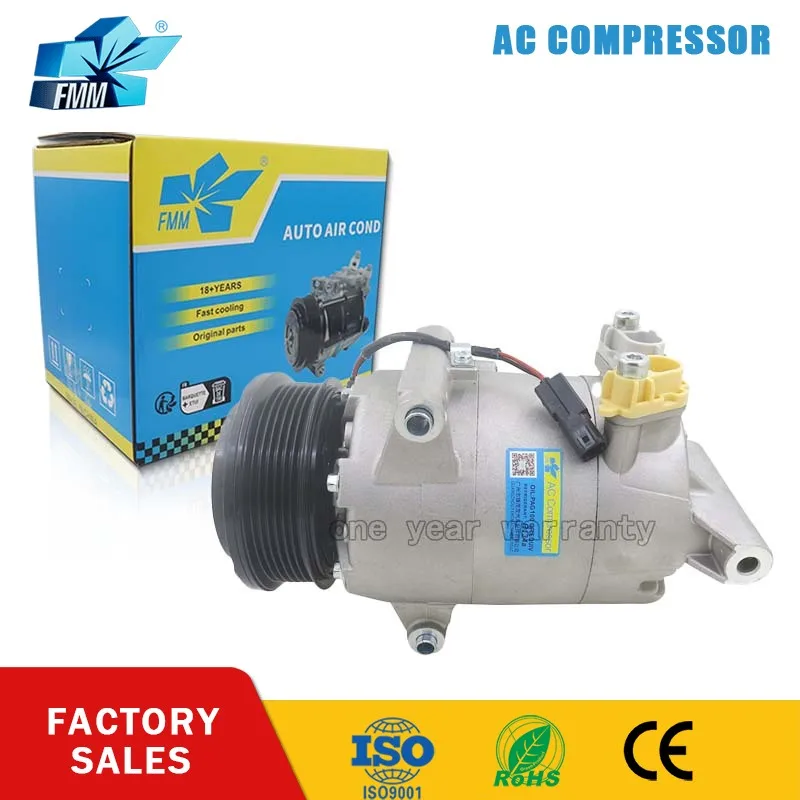 

VS16 AC Compressor for Ford Tourneo Transit BK21-19D629-AD BK2119D629AG 1770253 1827895 2355740 2026598 351339271 8FK351339271