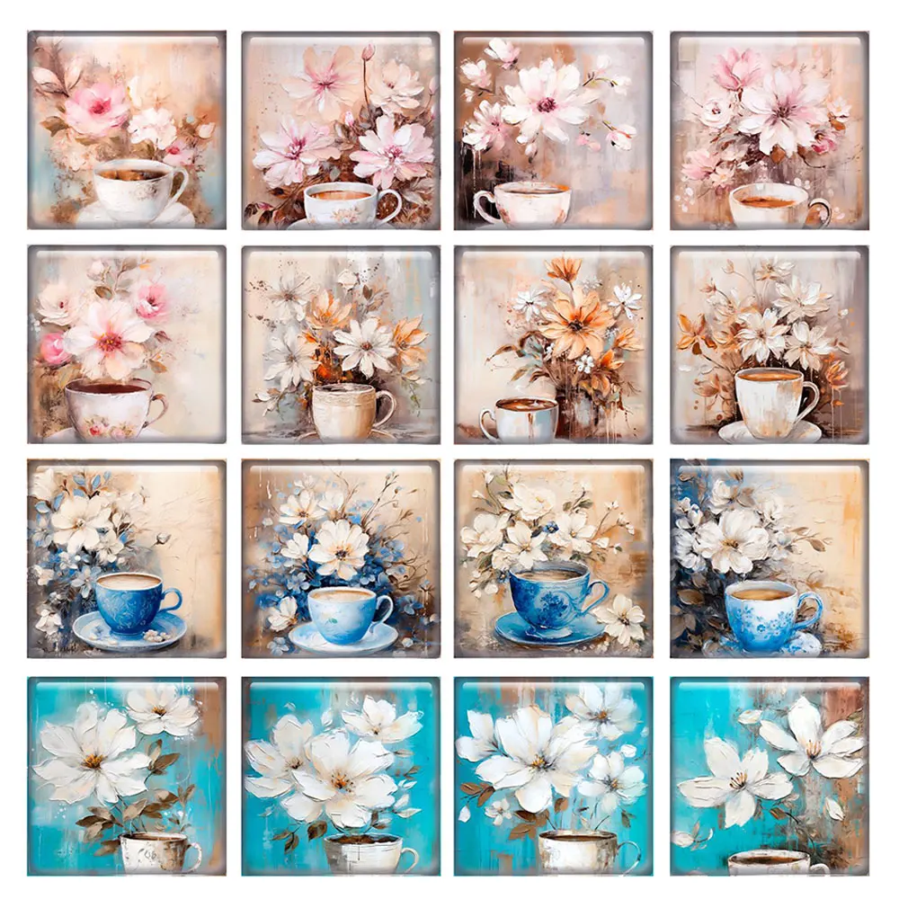 Pintura al óleo de té y café, - Coffee Tea Photos reseña y precio