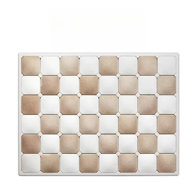 

Popular Eco Friendly Water Absorbent Diatomaceous Earth Padded Thin Bath Mat With Plastic Frame
