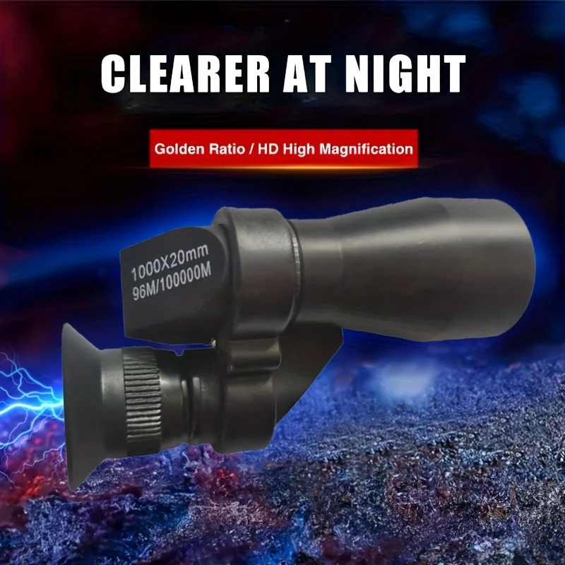 Metal telescopes, portable mini pockets, tall lists, high power telescopes, outdoor hunting, camping, mountaineering