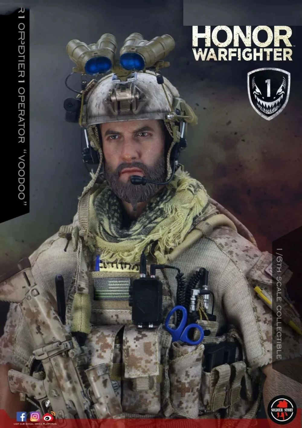 ホットセールス 1/6スケール アメリカ製 ソルジャードール - Men Accessories Sale のレビューと価格
