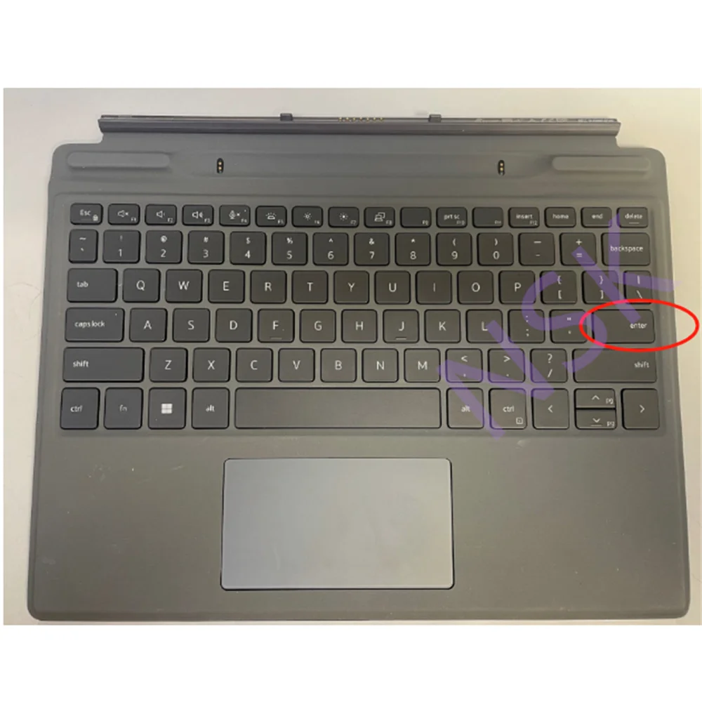 Imagem -03 - Teclado Touchpad para Dell Latitude 7320 K19m Original K19m001 Nós Teclado Removível 100 Teste