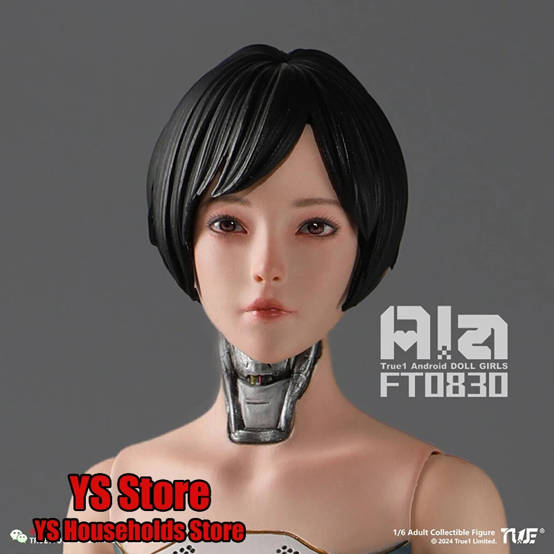 

Quick Shipment True1Toys FT0830 1/6 Ala Semi-Machine Skeleton Female Action Figure Collection Display 12inch Soldier Model