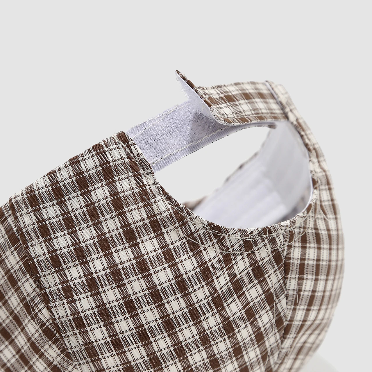 Fashion Children Checkered Beret 6-24Month Baby Sun Hat Boys Girls Sunshade Visors Outings UV Protection Duckbill Cap view 6