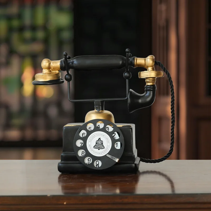 

Vintage Style Decorations, Home Decor Crafts, Living Room Decorations, Vintage Telephone Ornaments