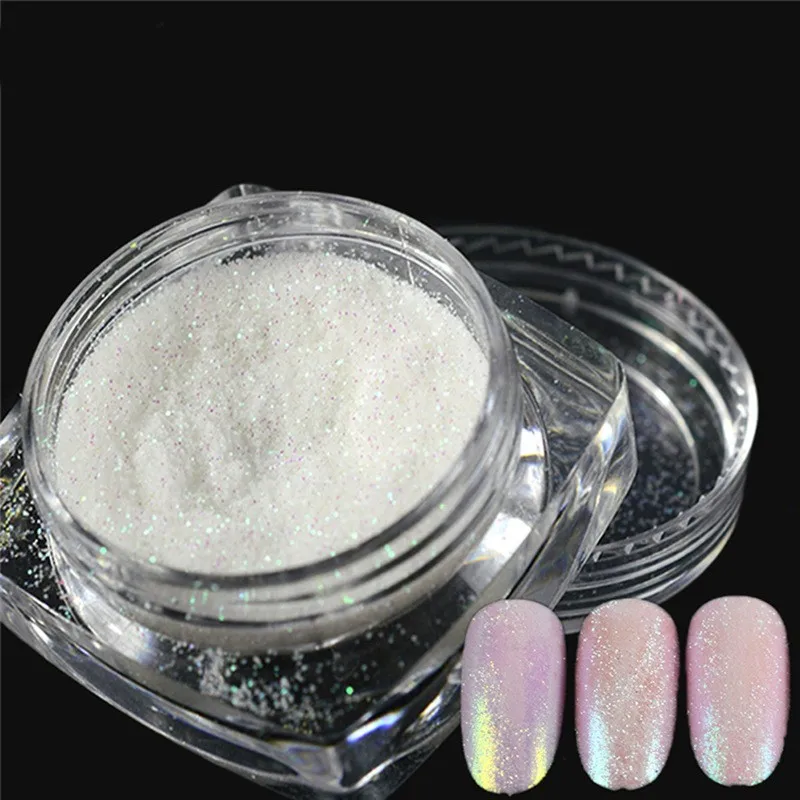 

1 Jars Mermaid Shining Nail Sugar Glitter Powder Dust 0.2mm 5g Holographic Fine Glitter Manicure DIY Craft Nail Decoration #SR33