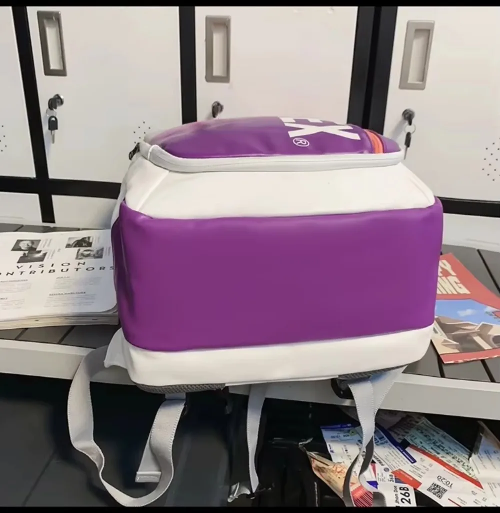 Yonex PU High Quality Badminton Racket Sports Bag Genuine Leather Racket Bag Thickened Tennis Backpack Waterproof Large Capacity