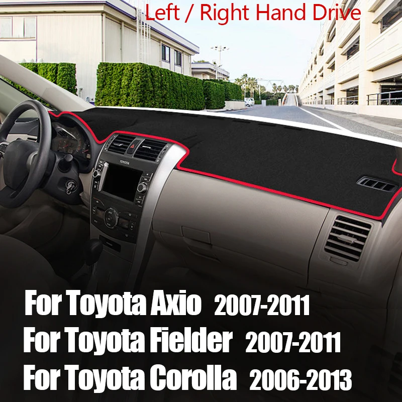 

For Toyota Corolla Axio Fielder 2007 2008 2009 2010 2011 Car Dashboard Sun Shade Cover Pad Instrument Desk Cover Mat Accessories