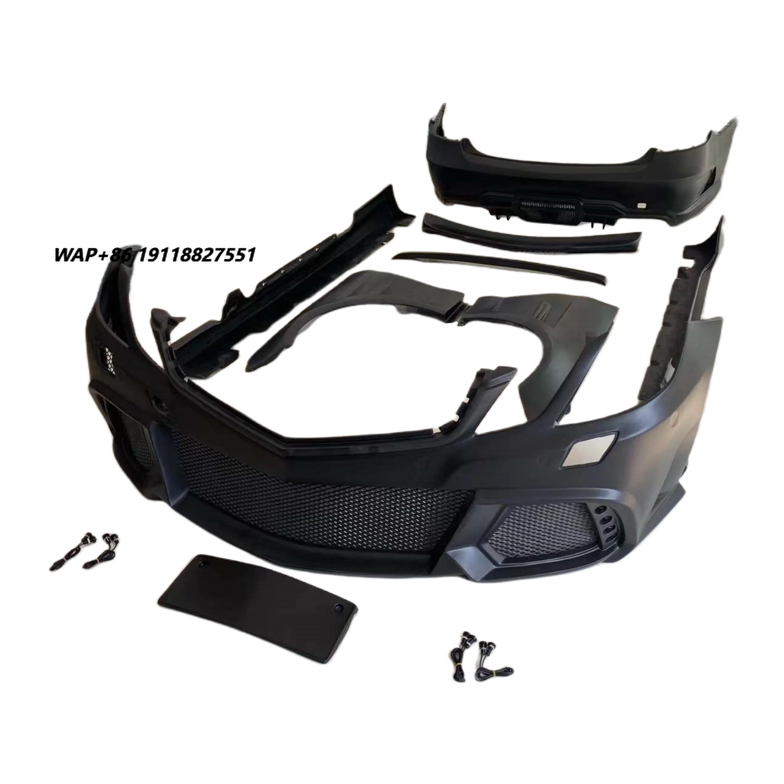 Suitable for Modification of  W207 E-Class E200 E260 E350 with WALD Large Body Kit Two Doors of Convertible Version