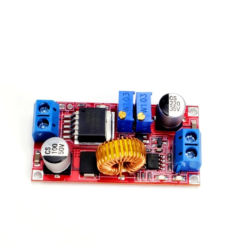 2/4 Stück 5A DC-DC einstellbarer Abwärtswandler XL4015 4-38V auf 1,25-36V Abwärtsspannungsregler Leistungsmodul