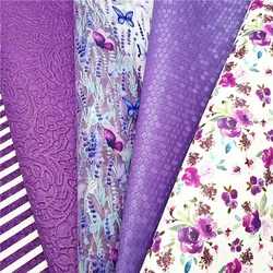 Floral Embossed Faux Leather Butterflies Printed JELLY Leather Stripes Glitter Faux Leather DIY Craft Sheets Mini Rolls W500