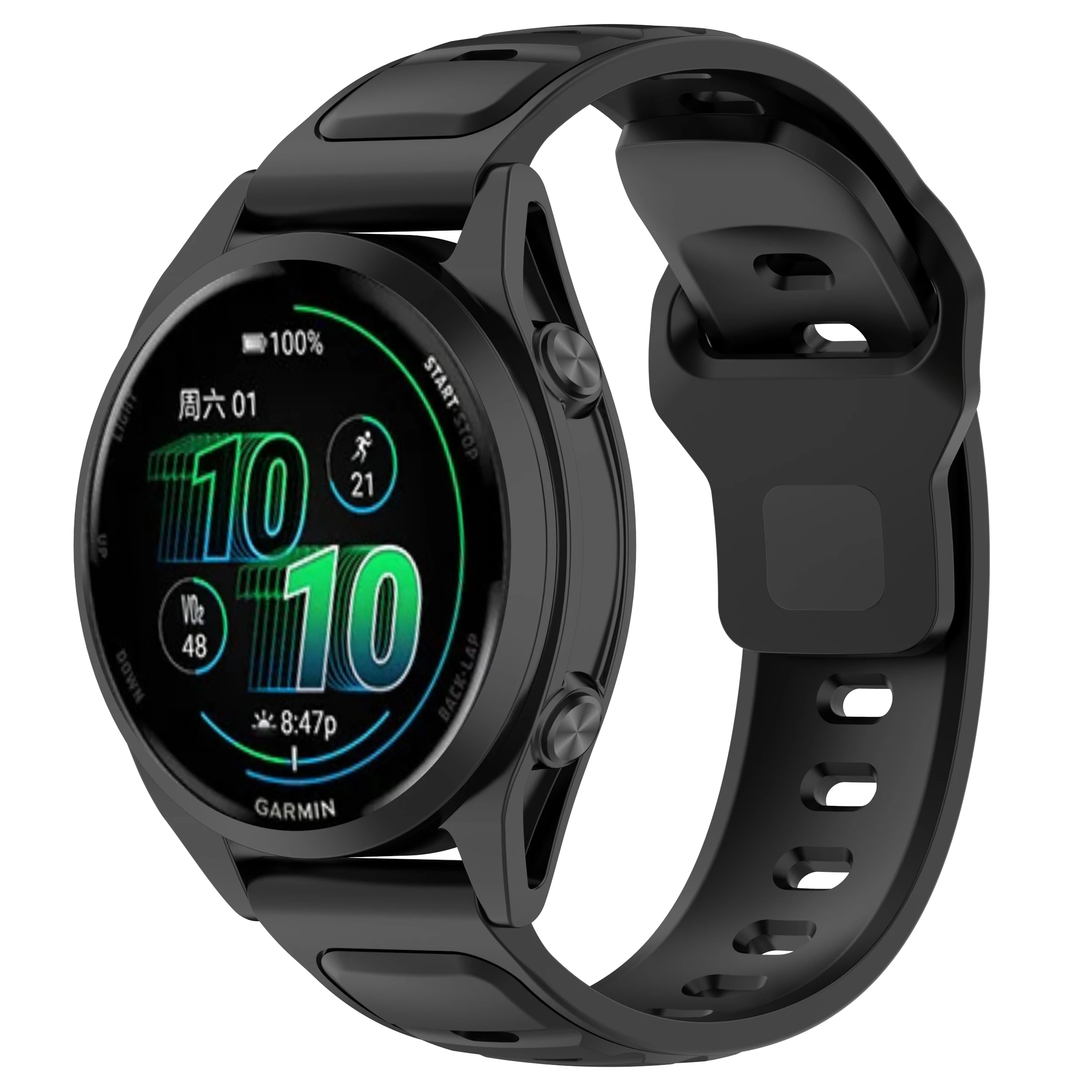 20 22 mm Silikonarmband für Polar Vantage V3 M2/M Grit X Pro Titan Sportarmband für Polar Ignite 3 2 Unite Pacer Band Armband – Detail 16
