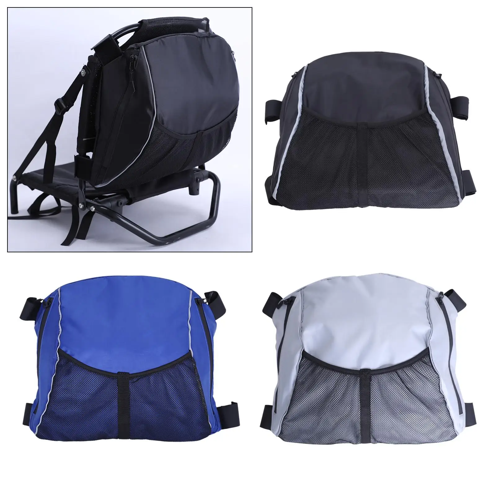 

Оксфордская сетчатая сумка для каяка, сумка для хранения, карман для стула со светоотражающей полосой, держатель для мешка, коробка для снастей для магазина инструментов, пива, морского пешего туризма