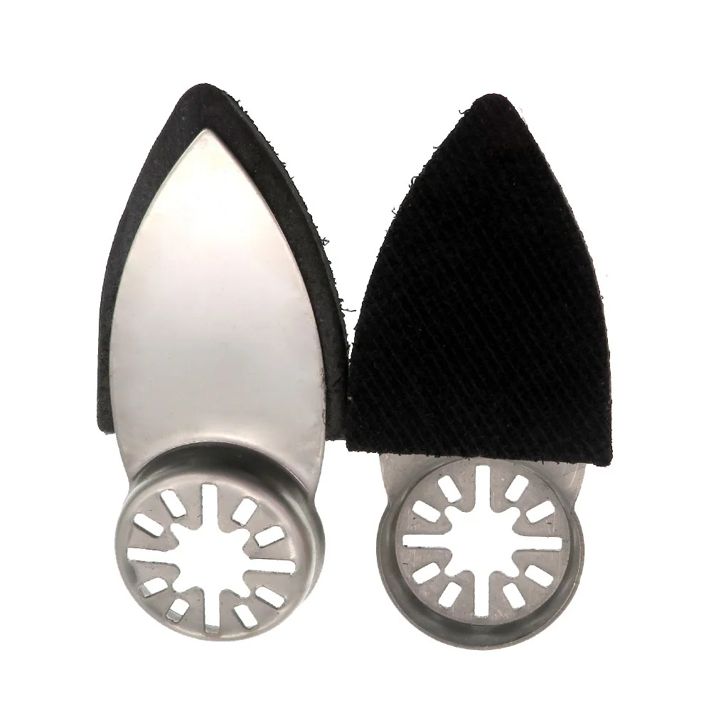Disco de polimento triangular, ferramenta oscilante triangular, almofada de lixa adequada para vários materiais e aplicações