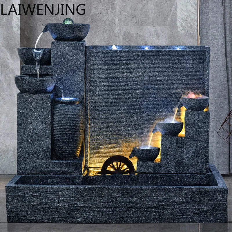 SGF Water Curtain Wall Screen Partition Fountain Ornament Outdoor Landscape Decoration