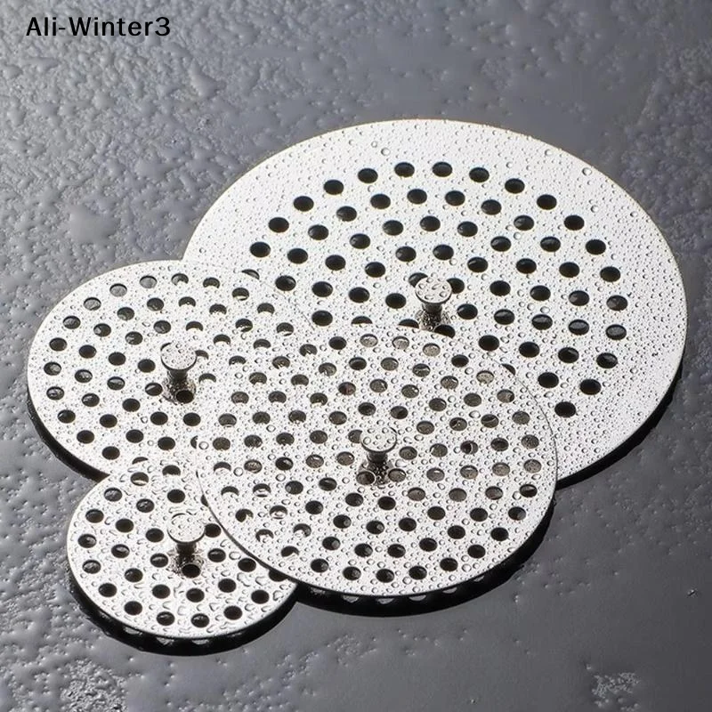 【Wp】304 Stainless Steel Floor Drain Cover Anti Clog Rust Proof Perfect For Bathroom Kitchen Laundry Room Use