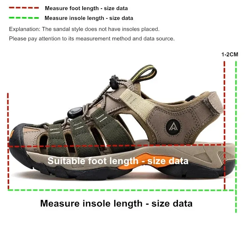 HUMTTO letnie sandały outdoorowe dla mężczyzn oddychające buty turystyczne woda plaża męskie sandały Camping wspinaczka Aqua Sneaker HT- 710445 A