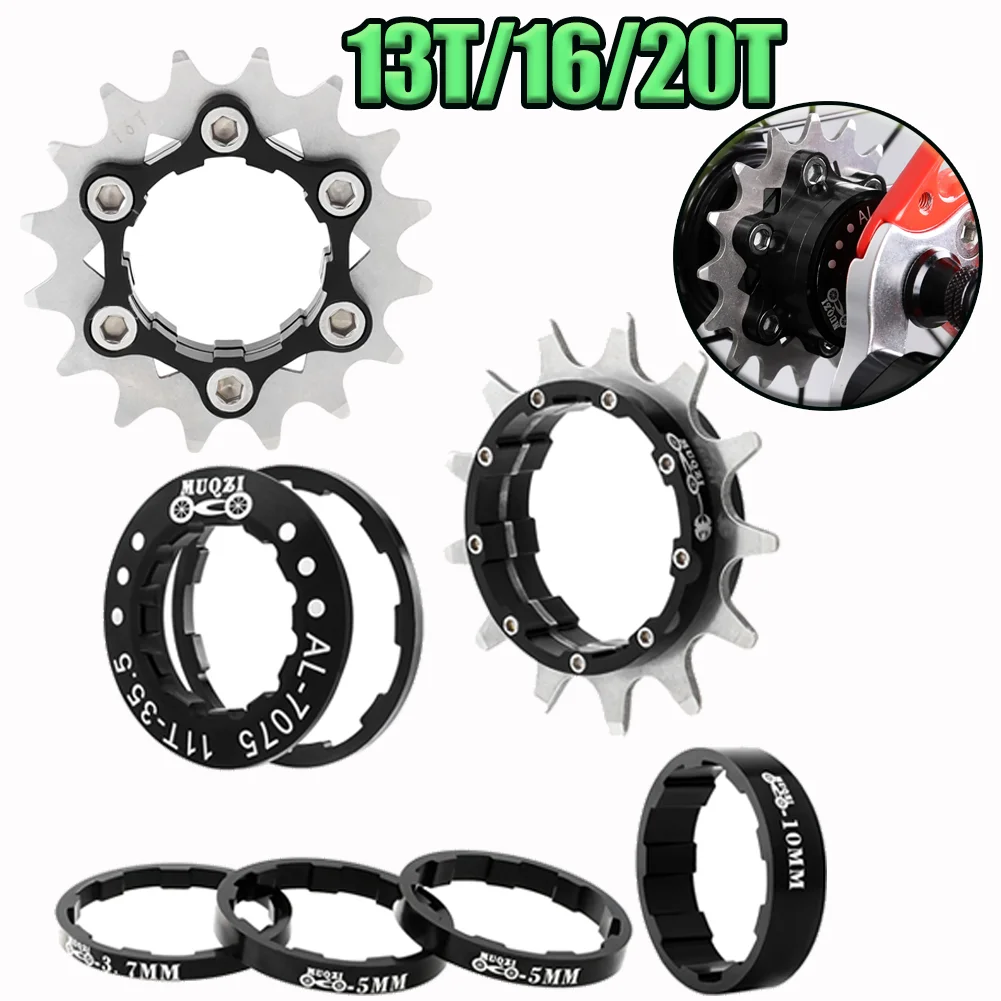 MTB Bicycle Single Speed Cassette Replacement MTB Sprocket Freewheel Gear Mountain Bike Modification Accessories