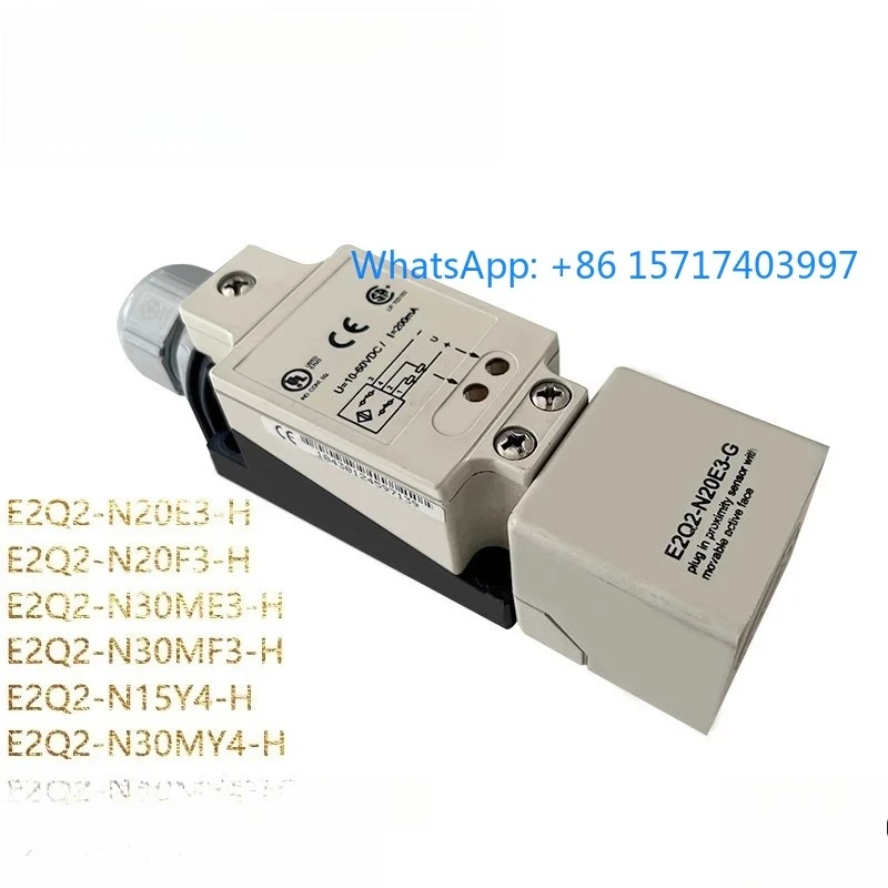 

Square Proximity Switch E2Q2-N30ME3 N15Y4-H E2Q2-N20E3-H N20F3-H-G Sensor