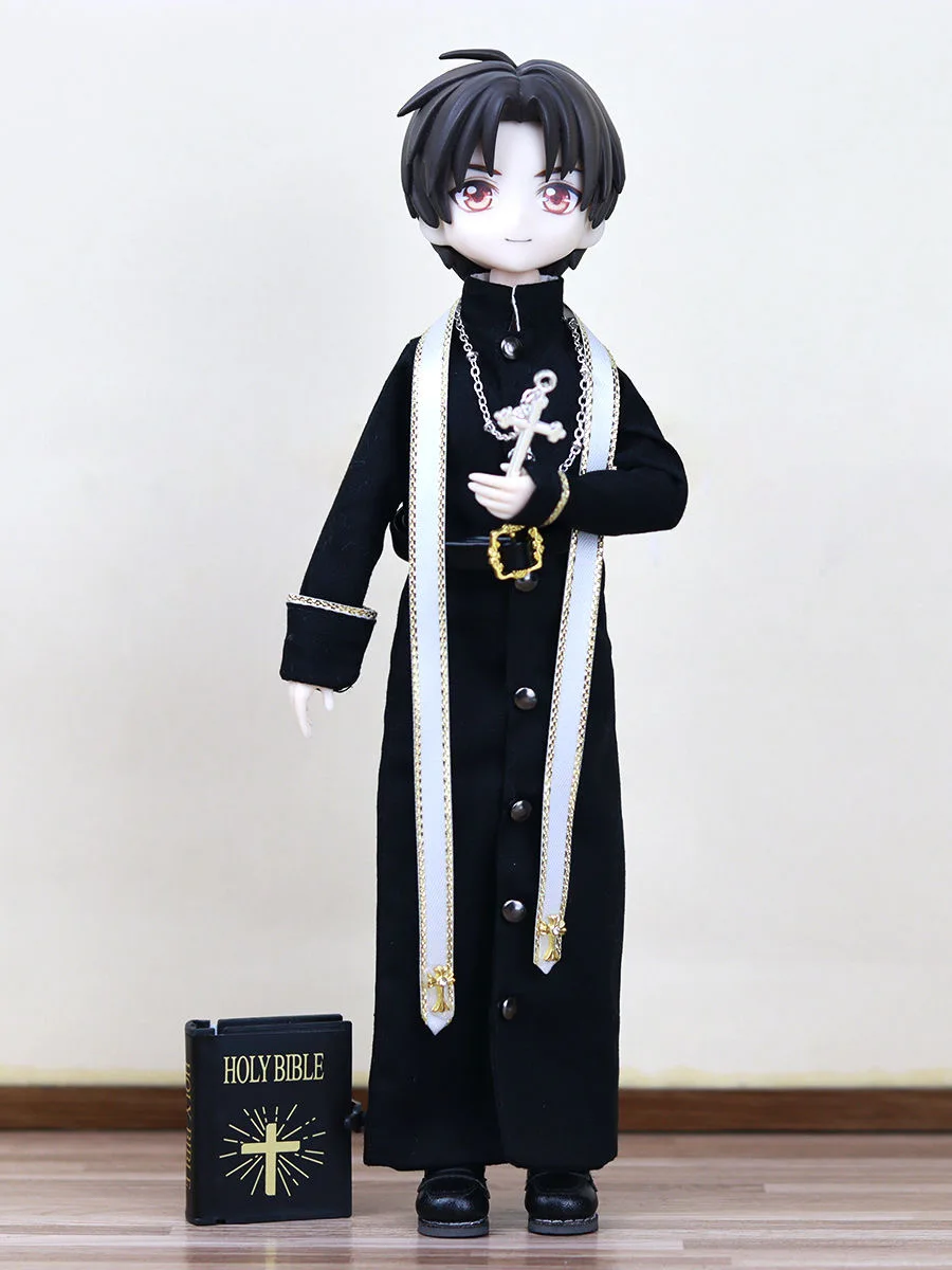 

Clothes For Doll 22cm , "Bible" Necklace Suit Robe Costume Skirt, Toy Accessories